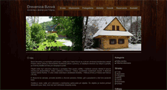 Desktop Screenshot of drevenicabzova.com